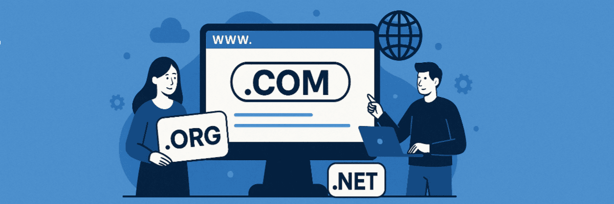 Domain management illustration for screen ink